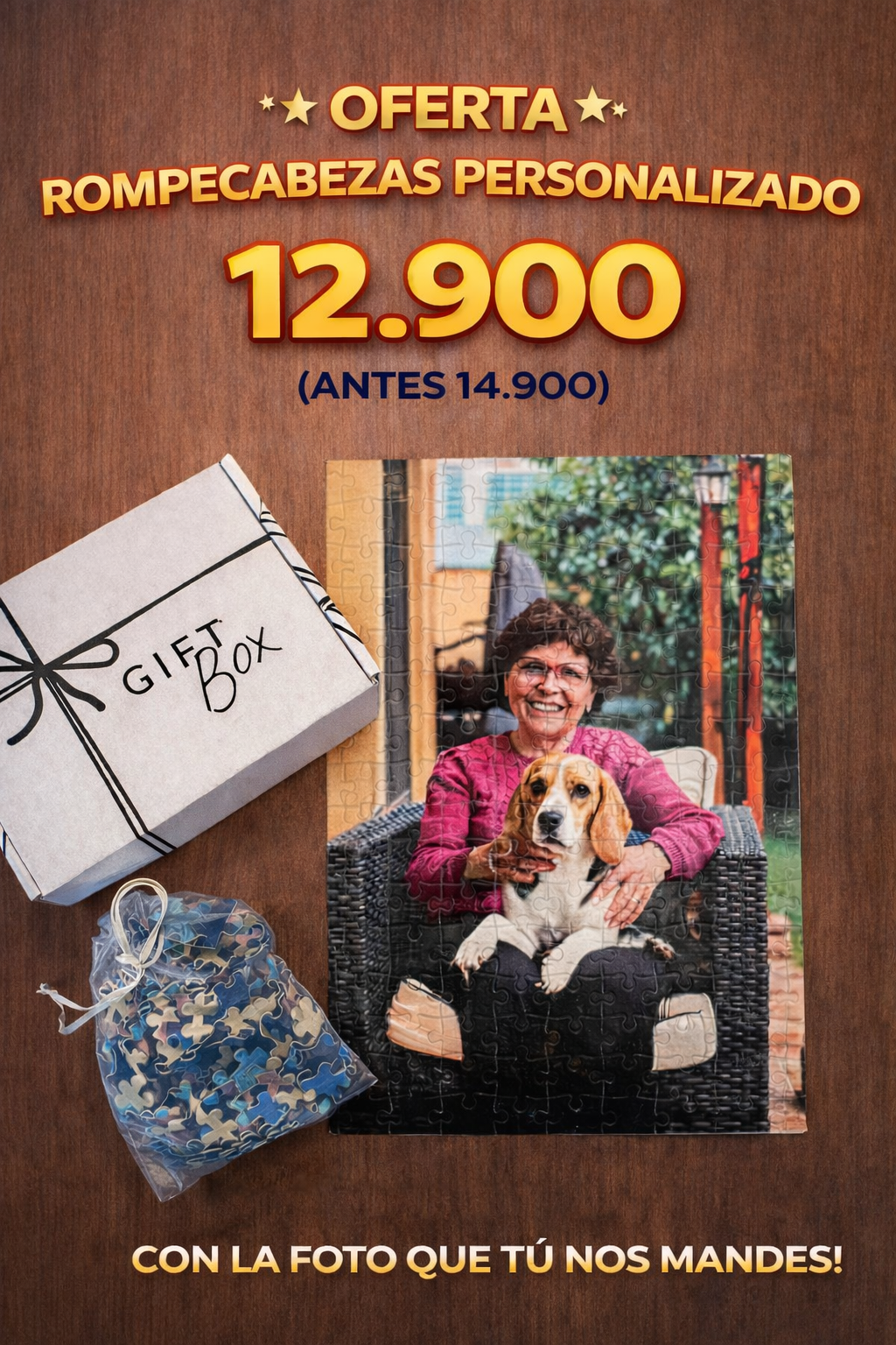 Rompecabezas personalizado solo