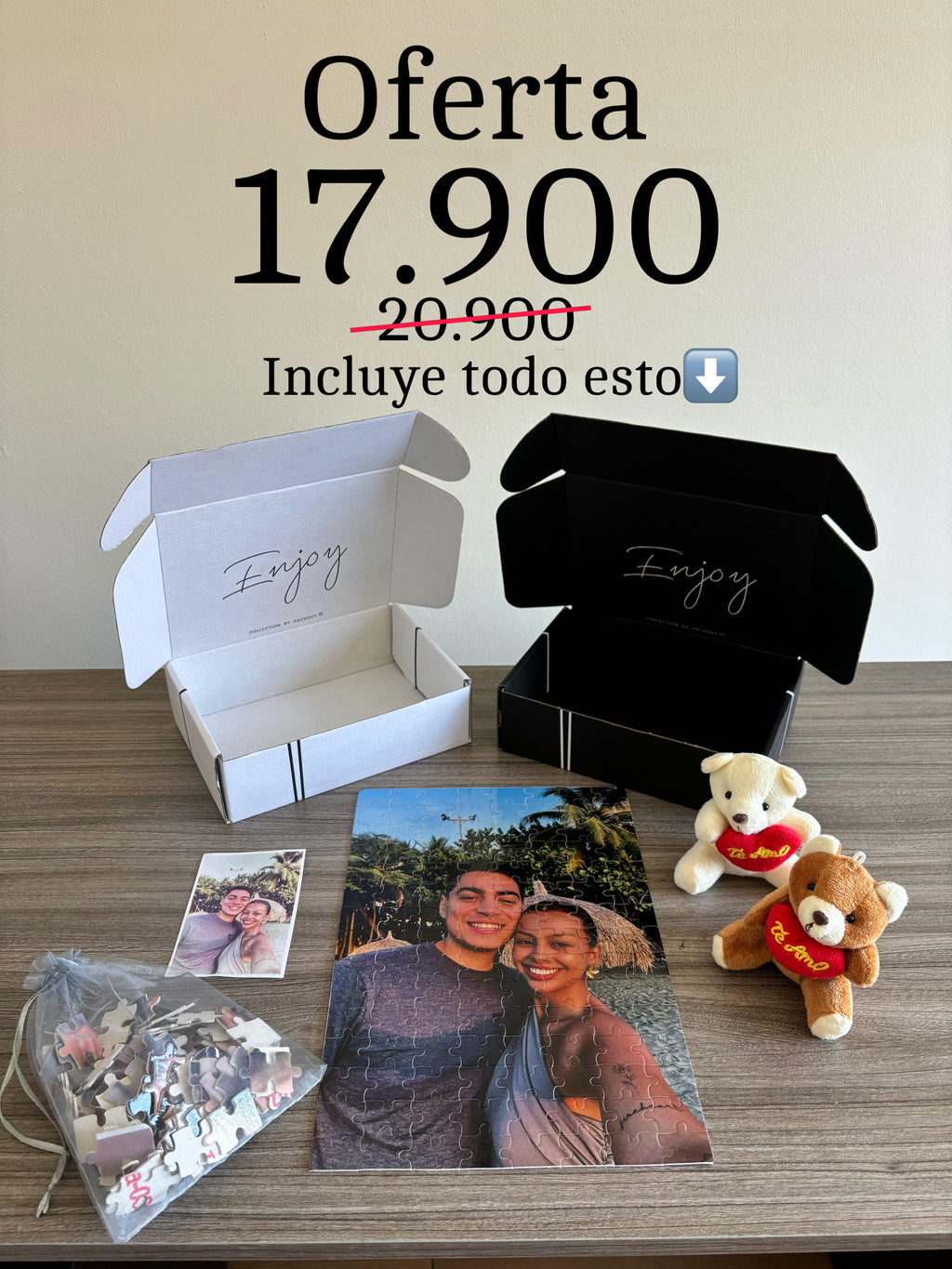 Pack Rompecabezas Personalizado